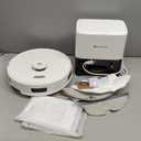 Redroad Robot Vacuum Cleaner 20,000 Pa Robot Vacuum and Mop,90 Day Self Emptying Vacuum Robot,Lidar Navigation,5G/2.4GWiFi APP Aspirateur Robot,Self-Charging Robot Vacuums for Pet,Floor,Carpet White