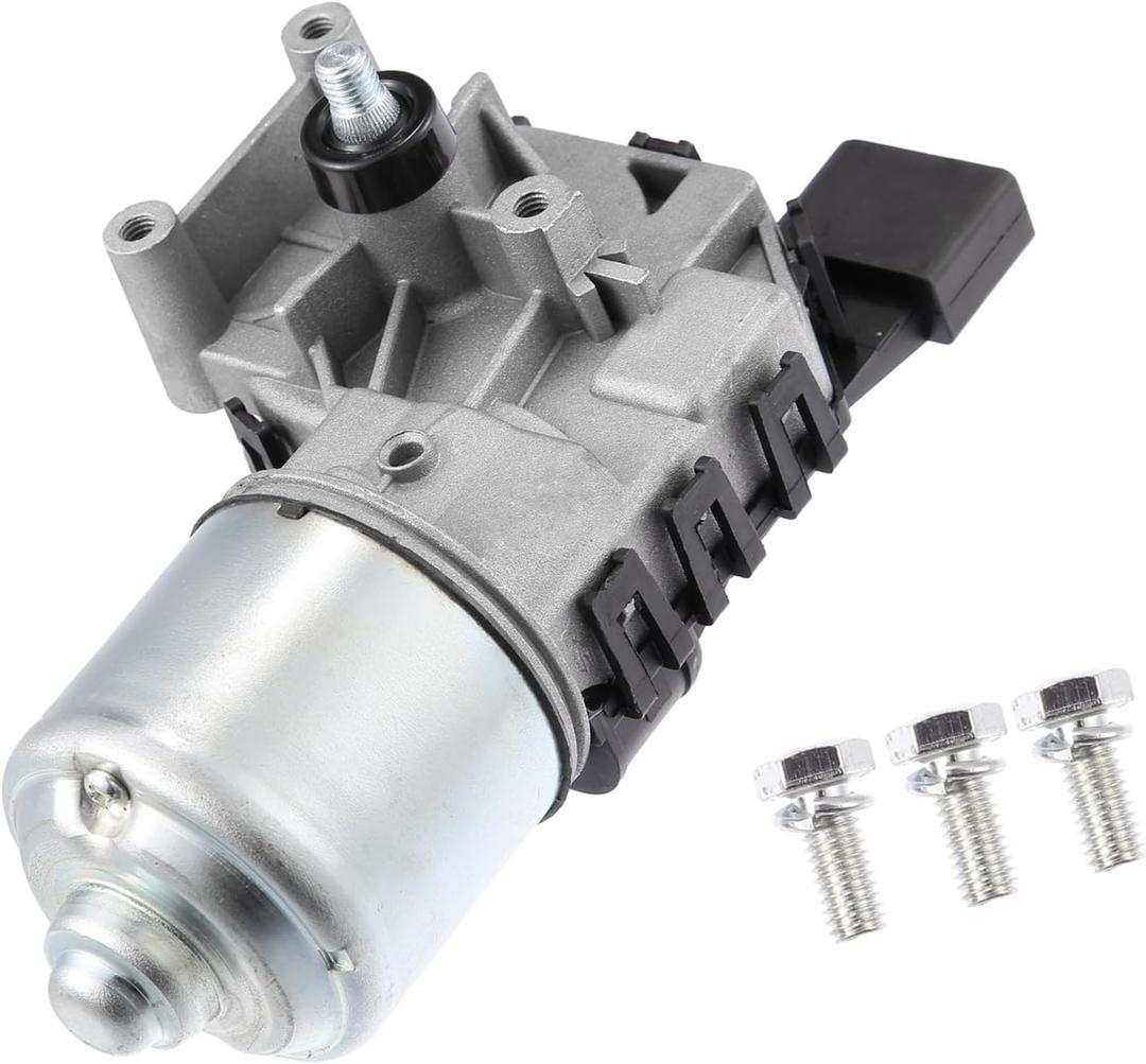 Car Front Windshield Wiper Motor for Volkswagen Jetta 2011 2012 2013 2014 2015 2016 2017 2018 Replace 5C7955113D 6R1955119A 5C6955121A 5C6-955-113-A 5C7-955-113-A Replace Parts