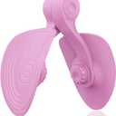 Thigh Master Kegel Exercise Products for Women Pelvic Floor Muscle Trainer Inner Thigh Hip Exercise Equipment Postpartum Rehabilitation Pelvic Floor (Pink)