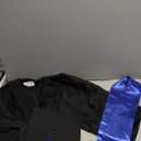 Syhood 4 Pieces 2025 Unisex Graduation Matte Gown Cap Tassel Stole Set Honor Cord for Graduation, 45"