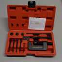 DAYUAN 13 pcs Motorcycle Chain Breaker Set, Chain Removal Tool Chain Cutter and Riveter Kit for Cam and 25 to 630 Chains