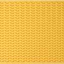 MicoYang Silicone Dish Drying Mat for Multiple Usage,Easy clean,Eco-friendly,Heat-resistant Silicone Mat for Kitchen Counter or Sink,Refrigerator or drawer liner Yellow L 16 inches x 12 inches
