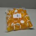 Juvale 50 Pack Empty Pill Bottles with Caps for Prescription Medication, 20-Dram Plastic Medicine Containers (Orange) - Medicine Bottle - Plastic Vials with Caps