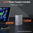 TobenONE DisplayLink Docking Station 3 Monitors, 14-in-1 Triple Monitor Dock for M1-M5 MacBook/Mac mini, Windows, Chrome (3HDMI, 120W Power Supply, 5 USB, Home Office & Professional Workspace)