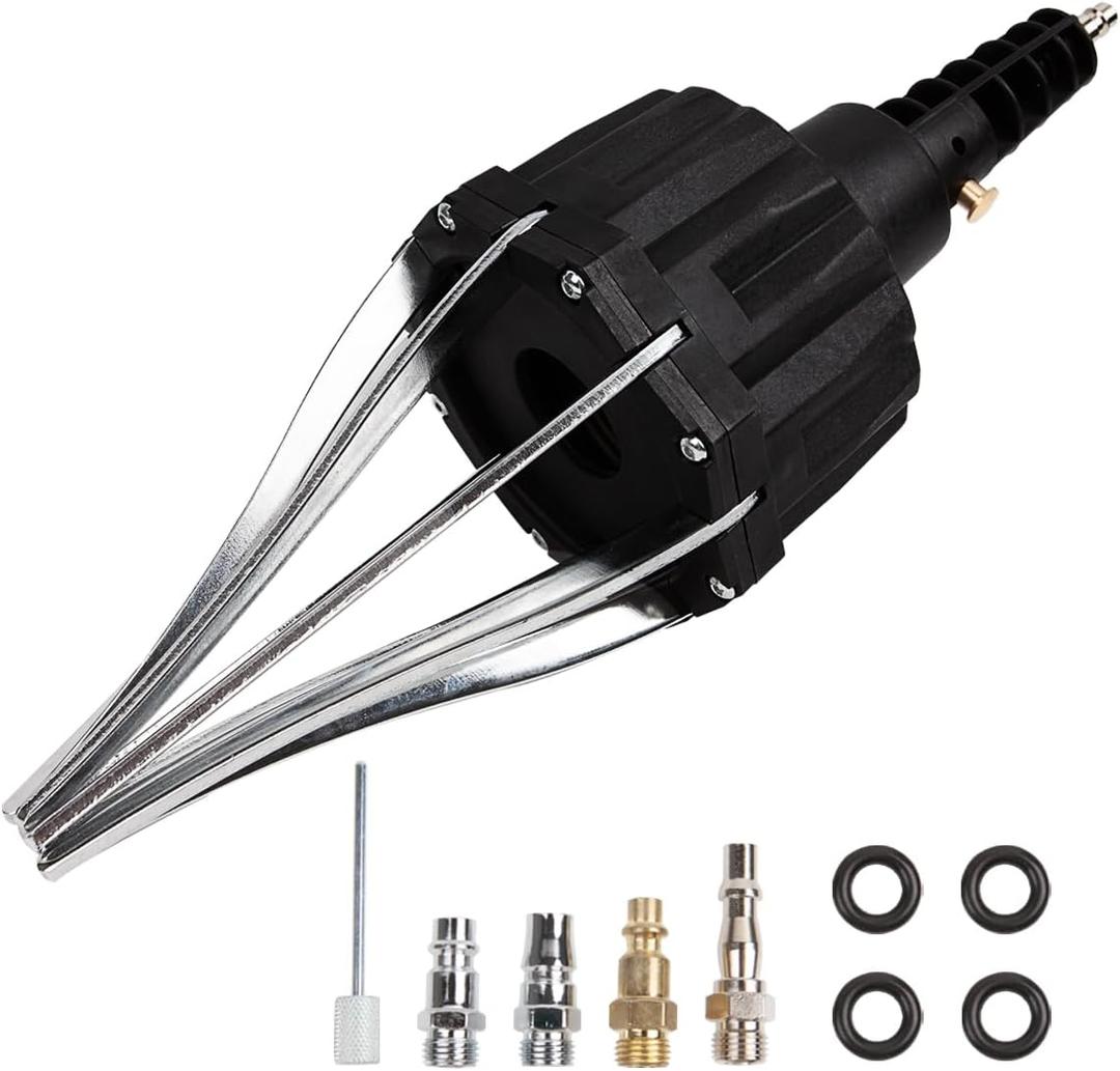 Wostore Pneumatic Assembly Tool Universal Pneumatic CV Joint Boot Spreader Expander Suitable for All Universal and Original Vehicle CV Joint Boots Install Removal Air Tool