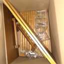 Nathan James Jasper Boho Wooden Storage Cabinet with Doors, Wood Sideboard or Living Room Storage Cabinet, Modern Accent Cabinet, Light Brown