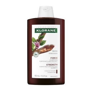Klorane Strengthening Shampoo with Quinine - Dermatologist-Tested - Natural Alternative Thickening Shampoo for Hair Thinning - Support Stronger, Healthier Hair for Men & Women - 13.5 fl. oz.
