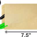 5"x7.5" - 200 Count - Flat Brown Kraft Paper Bags by Flexicore Packaging, Shopping, Mechandise, Party, Gift Bags