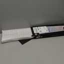 KLIM Chroma White Wireless Keyboard  RGB Backlit, Rechargeable Battery, Wireless Keyboard with Water-Resistant Durable Design, Compatible with PC, Mac, PS4, PS5