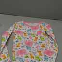 Simple Joys by Carter's Babies, Toddlers, and Girls'  Cotton Pajama Shirt, 5, White Forest Animals