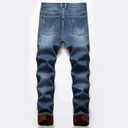 GUNLIRE Men's Thermal Fleece Lined Jeans Winter Slim Fit Thicken Stretch Warm Denim Pants