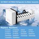 241798231 241798224 241798211 Ice Maker Replacement, Compatible with Frigidaire Electrolux Kenmore Refrigerators, Replaces 241642511, 241642501 and 241798201 Ice Maker Assembly (Not Universal)