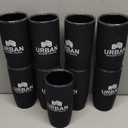 16 oz Tumblers Bulk, 9 pcs Stainless Steel Tumbler Set without Lid