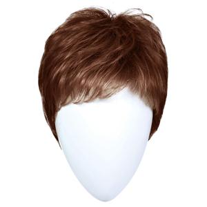 Raquel Welch Winner Pixie Boy Cut Short Wig by Hairuwear, Ultra-Petite Cap - R6/30H Chocolate Copper
