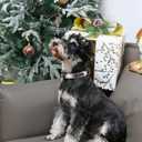 ARING PET Christmas Dog Collar, Cute Red Green Plaid Cotton Lightweight Pet Puppy Collars for Small Medium Large Dogs-L