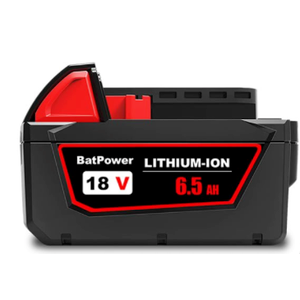 18v, 6.5Ah Battery Replacement for Milwaukee M18 Battery,High-Capacity Batteries Compaitble with Milwaukee Tools and Charger,2024 Version/New Patented (Black, 8Pack)