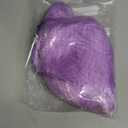 eNilecor Lavender Purple Wig Short Colorful colored Curly Wavy Synthetic Bob Wigs with Air Bangs 14" Natural Wigs for Women