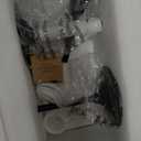 Cordless Table Lamps Rechargeable Set - 2 Pack Black 4000mAH Battery Operated Lamps for Decor, 3000K Stepless Dimming Touch Control Wireless Lamps for Bedroom, Dining Table, Living Room, White Shade