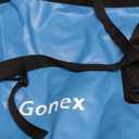 Gonex 80L Extra Large Waterproof Duffel Bag for Kayaking, Light Blue