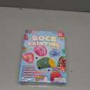 Dan&Darci Rock Painting Kit for Kids - Arts and Crafts for Girls & Boys Ages 6-12 - Craft Kits Art Set - Supplies for Rocks Paint - Best Tween Gift Ideas for Kid Activities Age 6 7 8 9 10 11 (Multi-color)
