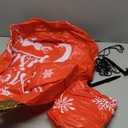 2 Pieces 32 Inch Giant PVC Inflatable Christmas Decorated Ball Ornaments Outdoor Large Xmas Blow Ball Decorations for Christmas Themed Party Ornaments(Merry Words,Red White)