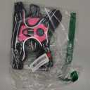 PHOEPET No Pull Dog Harnesses for Small Dogs Reflective Adjustable Front Clip Vest with Handle 2 Metal Rings 3 Buckles [Easy to Put on & Take Off](S, Pink)