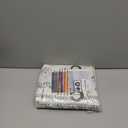 BGment Navy Blue Vintage Floral French Country Curtains 72 Inch Length for Living Room Boho Print Light Filtering Window Curtains & Drapes for Farmhouse Rustic, Each 52 Inch Wide, 2 Panels Set