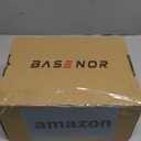 BASENOR 2017-2023 Tesla Model 3 Trash Can, Rear Center Console Organizer Tray, Backseat Storage Box with Lid Cover for Model 3 Interior Accessories(Not Fit 2024 2025 Model 3)