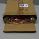 Norme 40 Pcs Christmas Floral Picks Christmas Greenery for DIY Gift Wrapping Plants Red Berry Pine Branches Artificial Picks and Sprays Stems Pine Sprigs for Crafts Wreath Garland Decor(Classic Style)