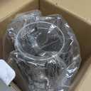 ZCDCP Nespresso Pod Holder, Vertuo Pod Holder Carousel Stand Storage with 360 Degree, Chrome Coffee Pod Holder Organizer for Nespresso Vertuo, 60 Pods