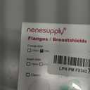 Nenesupply 19mm Oval Flanges Compatible with Medela Breast Pump Parts Replace 19mm Medela Flange Accessories. Work with Pump in Style Parts Symphony Parts Swing Maxi Harmony and Personalfit Flex