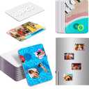 40 Pcs Sublimation Magnets Blank 3.5 x 2.3 Inch Personalized Fridge Refrigerator Magnets Blanks DIY Sublimation Refrigerator Magnet Bulk Soft Magnetic for Kitchen Decorative Fridge Magnets