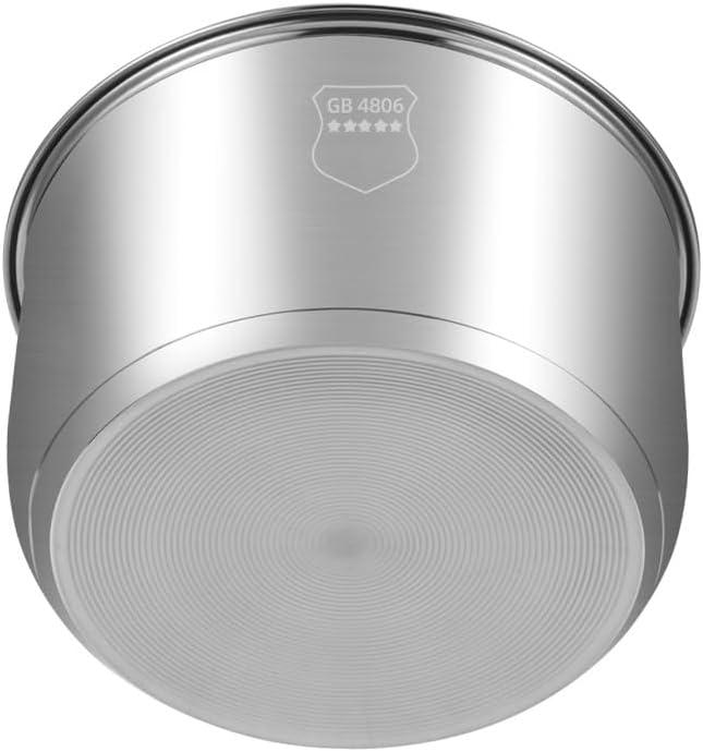 5.5-Cup (3L) 316 Stainless Steel Inner Pot Compatible with Tiger JAZ-A10U  Nonstick Rice Cooker Bowl Insert, Durable & Dishwasher Safe