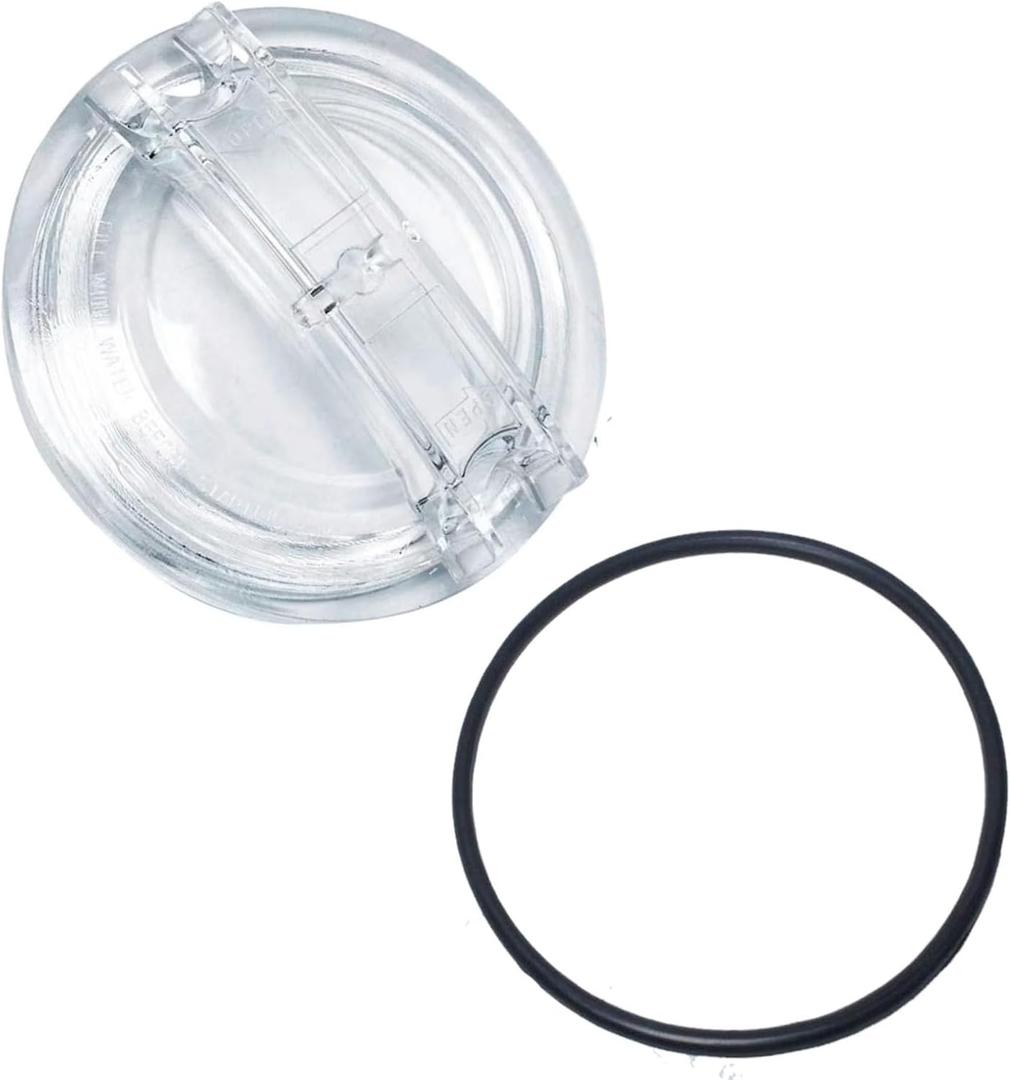 Bringsine SPX3100D Pool Pump Lid for Compatible with Hayward Super II Pump SP3000 Series Models SP3007(eeaz) SP3010 SPX3000S Strainer Cover O-Ring Replacement Thread Strainer Cover
