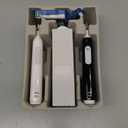 Oral-B Pro 1000 Cross Action Electric Toothbrush, Black and White, 2 Count