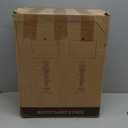 Vintage Table Lamps Set of 2, 3-Way Dimmable Touch Buffet Lamps with 2 USB Ports, 33'' Bedside Nightstand Lamps with Linen Shades, Rustic Farmhouse Table Lamps for Living Room Bedroom, Washed White