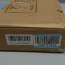 Tandefio 2 Pack 12'' x 12'' White Flush Mount Shed Transom Window with Tempered Glass Household Windows with Screws for Chicken Coop Sheds Barns Playhouse