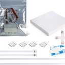 Accessories for WOBANE Cabinet Light Kit, 3 Pin Extention Connecter, 8mm FPCB Connecter
