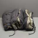 AddGrace Extra Thick Chair Cushions for Dining Chairs Set of 4 Non-Slip Kitchen Chair Pads Soft Dining Room Seat Cushion with Ties 16" x 16" x 4" Dark Grey