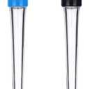 Long Turkey Basters for Cooking with Measurements, Only for Room Temperature Liquids, Blue and Black Color