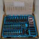 80PSC Magnetic Impact Nut Driver Set - Metric & SAE with Socket Adapters, Wing Nut Driver, Bit Holder, Universal Sockets, Quick Release Extension, Power Bits, 1/4'' Quick Change, Storage Box