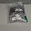 200PCS Black Hair Ties for Women Girls Seamless Thick Hair Band Elastic Hair Ties No Damage Ponytail Holder for Long Lasting Braids Ponytails and Medium Hair Cotton Elastic Bands Soft Hair Accessories