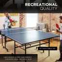 STIGA Advantage Series Ping Pong Tables - 13, 15, 18, and 25mm Tabletops - Quickplay 10 Minute Assembly - Playback Mode - Recreational to Tournament Level