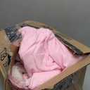 Pink Snowman Comforter Set, Winter Christmas Bedding Set 3 Pcs for Kids Girls Boys Teens Room Decor, Watercolor Cartoon Snowman Quilt Set, Soft Holiday Duvet Insert, 1 Blanket (68x90 in) + 2 Pillowcases (18x28 in)