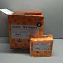 Pack of 6, Pura Size 4 Eco-Friendly Diapers (18-31lbs) Totally Chlorine Free (TCF) Hypoallergenic, Soft Organic Cotton, Sustainable Comfort, up to 12 Hours Leak Protection, Allergy UK, 22 Diapers.