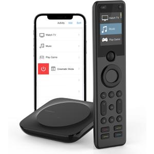 SofaBaton X1 Universal Remote Control with Hub, All in one Remote with Smart APP Setting, One-Touch Activities,Control 60+ Devices, Compatible Alexa & Google Assistant for Voice Control