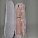 Electric Toothbrush Set, Comes with 8 Brush Heads & Travel Case,4 Modes with 2 Minutes Built in Smart Timer, One Charge for 60 Days, 42000 VPM Motor (Pink)