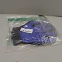 Upgrade Efficient Pet Hair Remover Gloves - Gentle Shedding Brushes for Dogs, Cats & Horses with Long and Short Hair - 1 Pair (Blue)