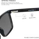 ANDWOOD Blue Light Blocking Glasses Men Women Computer Filter Large Frame Bluelight Blocker Anti Blue Ray Lightweight AR002