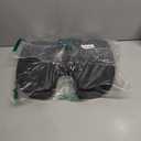 Everlasting Comfort Doctor Recommended Memory Foam Seat Cushion for Office Chairs & Car - Ergonomic Office Desk Accessories - Cushions for Tailbone Pain Relief, Sciatica (Black, Large)